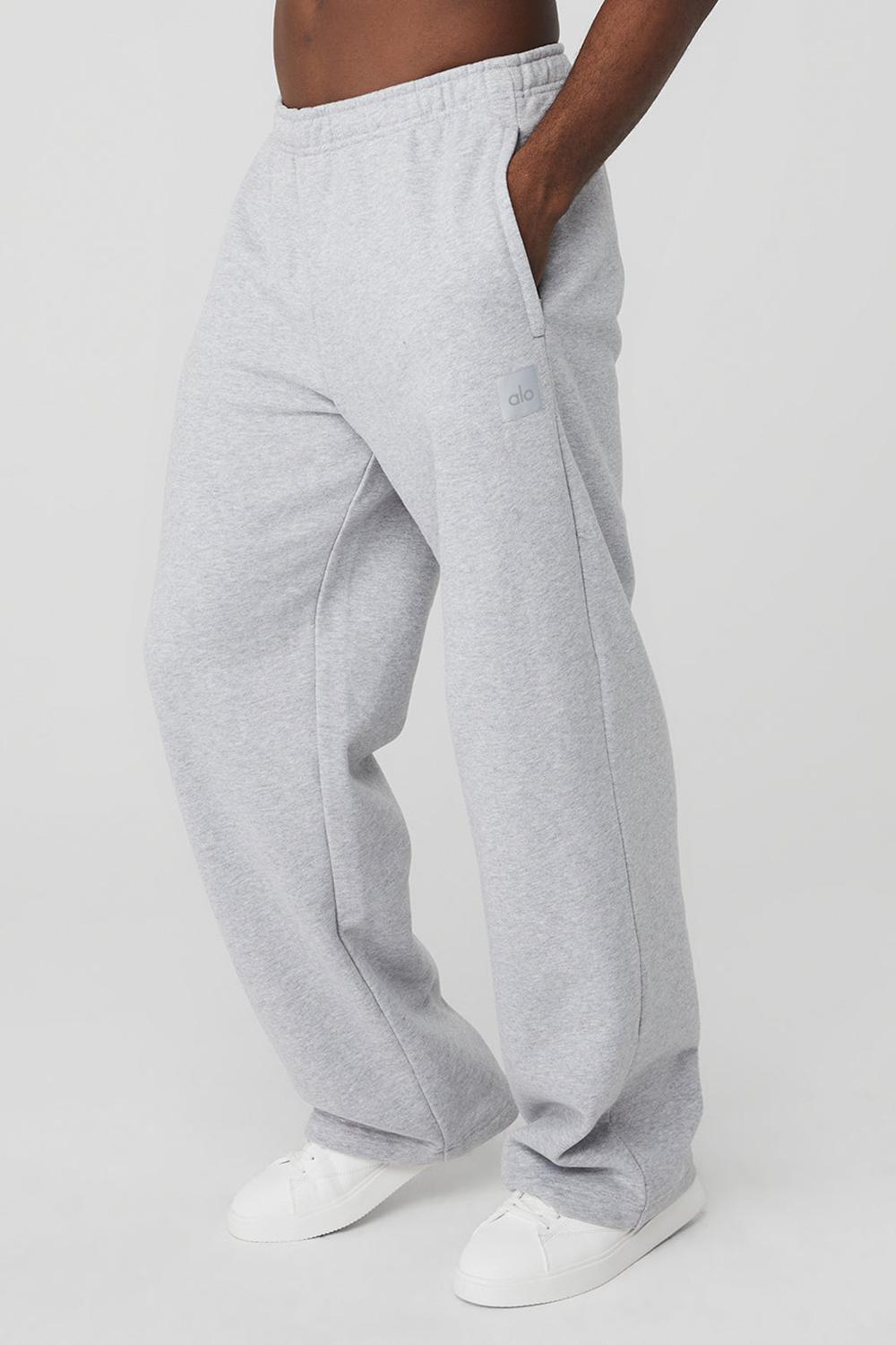 Alo Yoga Renown Heavy Weight Miesten Collegehousut Harmaat | Suomi  3740-ZHBAD