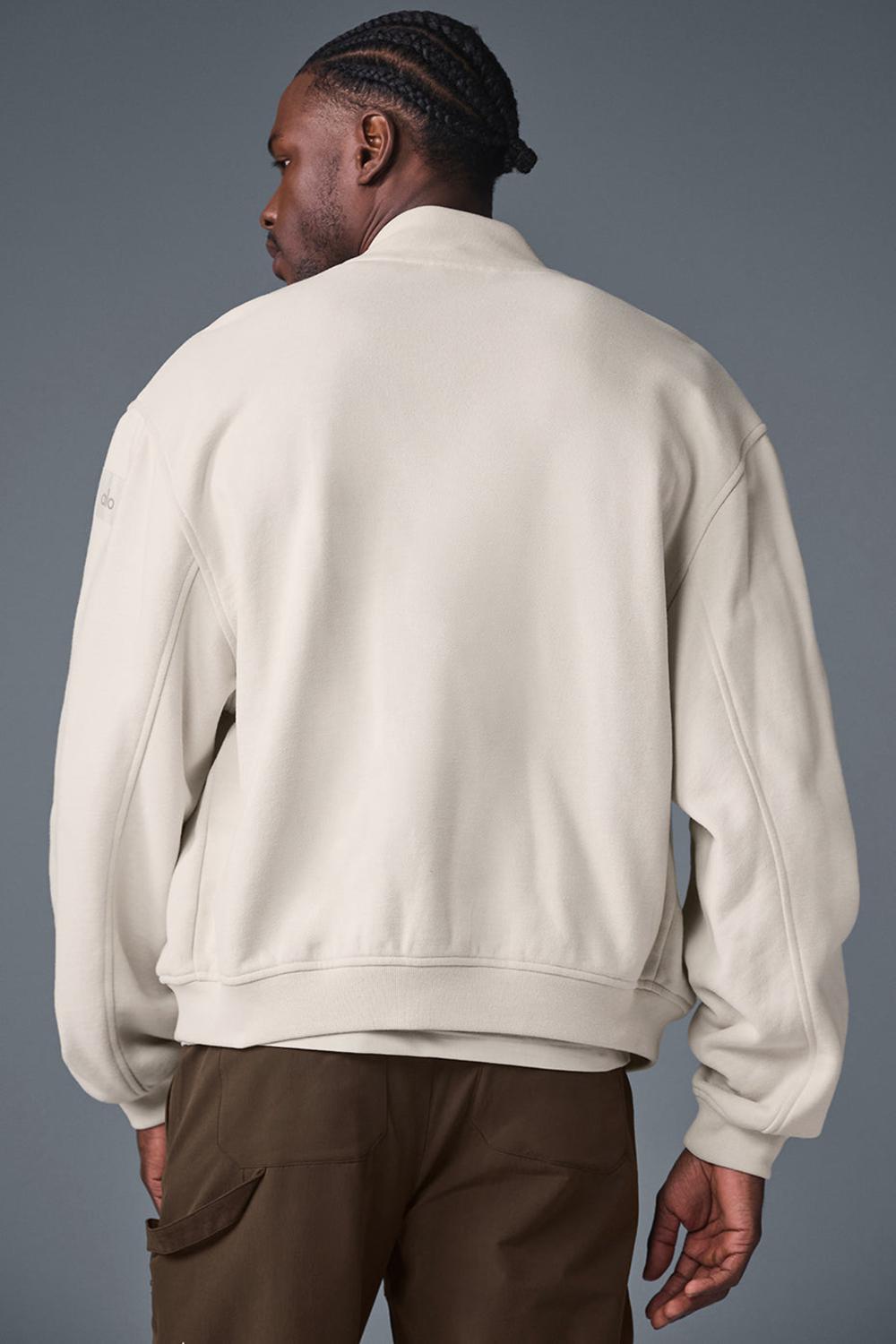 Alo Yoga Renown Varsity Miesten Takit Bone | Suomi  5146-DRNYP