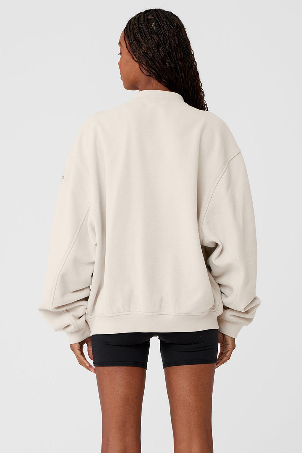 Alo Yoga Renown Varsity Naisten Takit Bone | Suomi  9867-QXRSV
