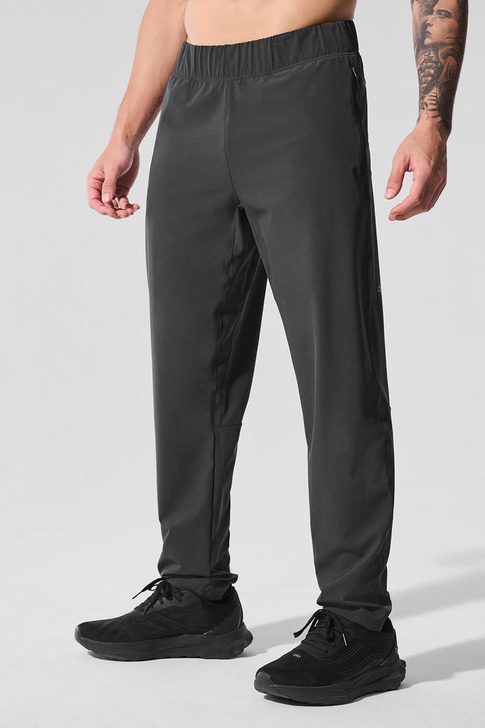 Alo Yoga Repetition Miesten Housut Anthracite | Suomi  1402-CGYTS