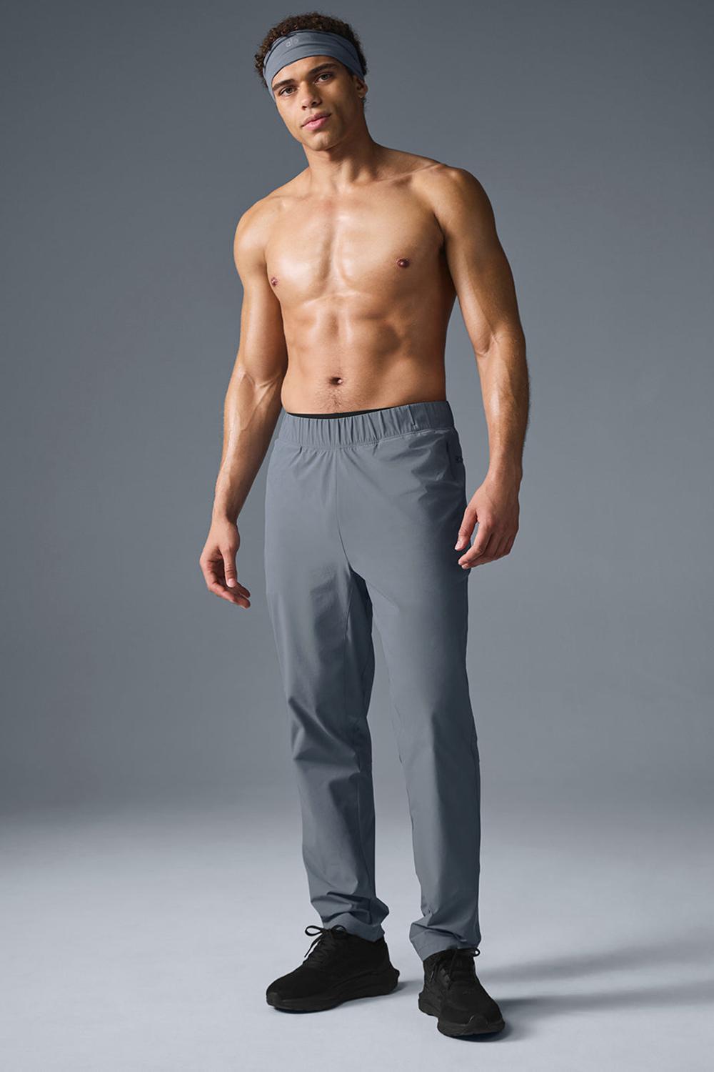 Alo Yoga Repetition Miesten Housut Harmaat | Suomi  4215-YORMD