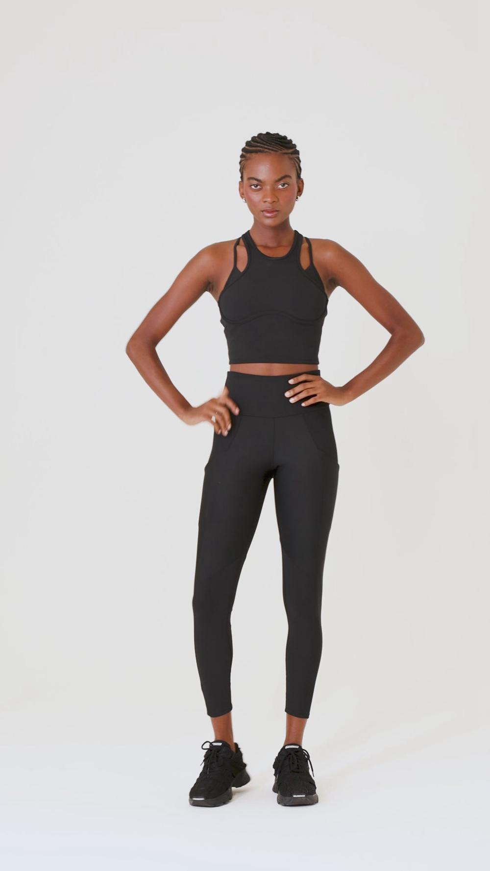 Alo Yoga Ribbed Airlift Enchanted Naisten Bra Tank Espresso | Suomi  4301-ZRSEG