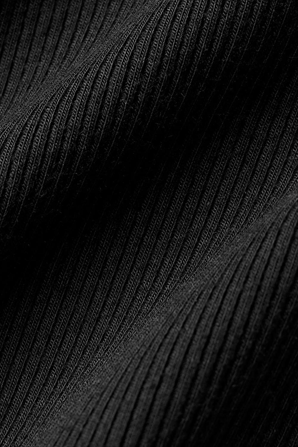 Alo Yoga Ribbed Mesmerize Naisten Pitkähihainen Mustat | Suomi  0239-MSQKD