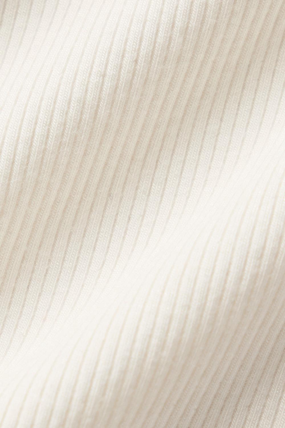 Alo Yoga Ribbed Mesmerize Naisten Short Sleeve Ivory | Suomi  8536-TNJCG