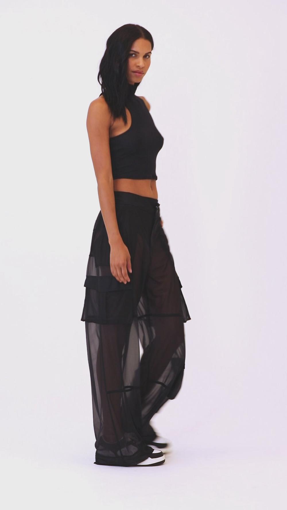 Alo Yoga Ribbed Sea Coast Cropped Turtleneck Naisten Juoksupaidat Sininen | Suomi  3951-EQLBZ