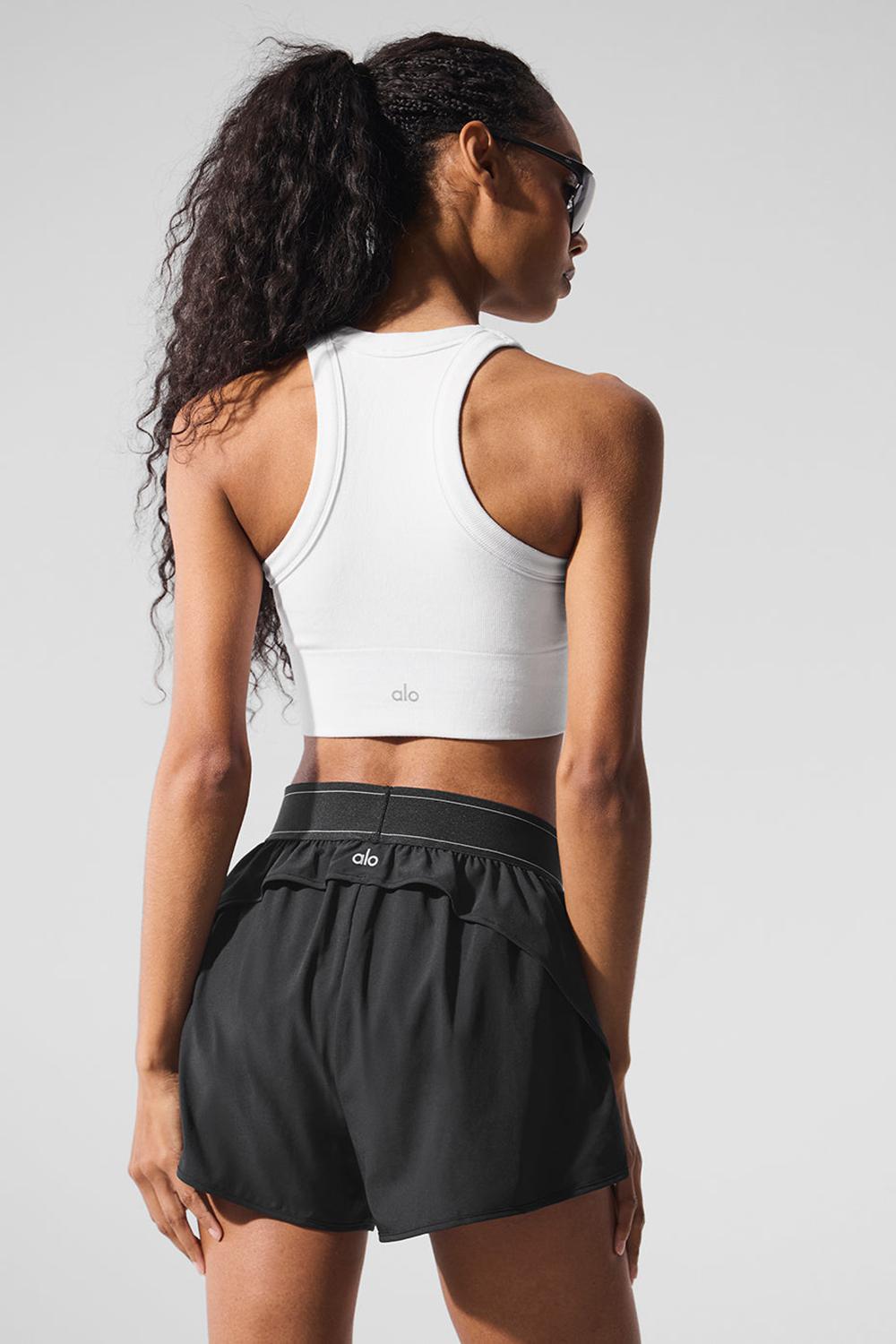 Alo Yoga Seamless Delight High Neck Naisten Urheiluliivi Valkoinen | Suomi  1452-NXPLD
