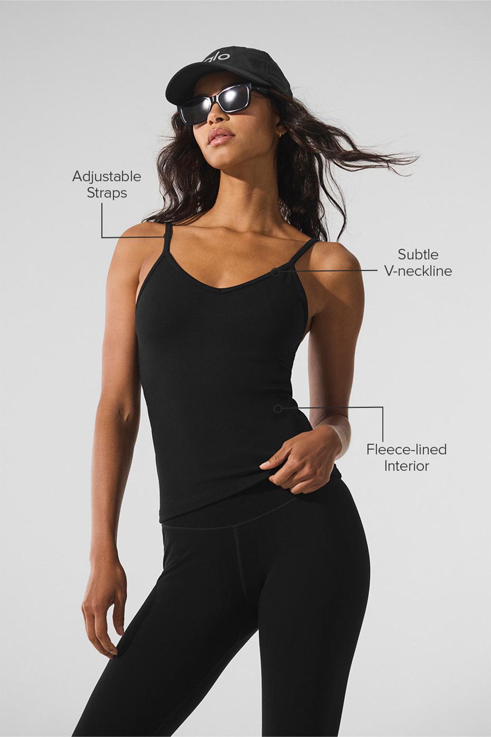 Alo Yoga Seamless Winter Warm Plush Naisten Juoksupaidat Mustat | Suomi  1249-URVAD