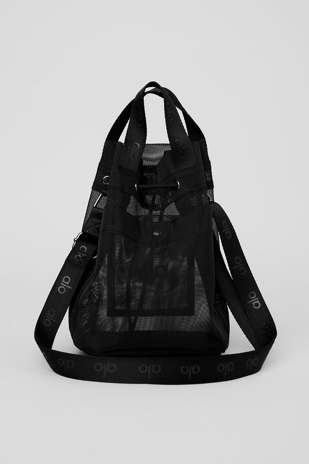 Alo Yoga Sheer Cross Body Naisten Bucket Laukut Mustat | Suomi  7910-ZFSTW
