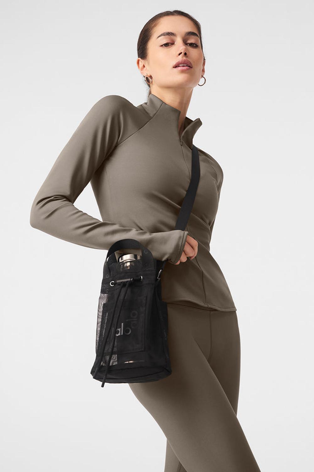 Alo Yoga Sheer Cross Body Naisten Bucket Laukut Mustat | Suomi  7910-ZFSTW