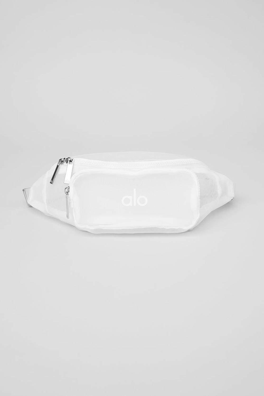 Alo Yoga Sheer Fanny Pack Naisten Bum Bags Valkoinen | Suomi  2536-AISXZ