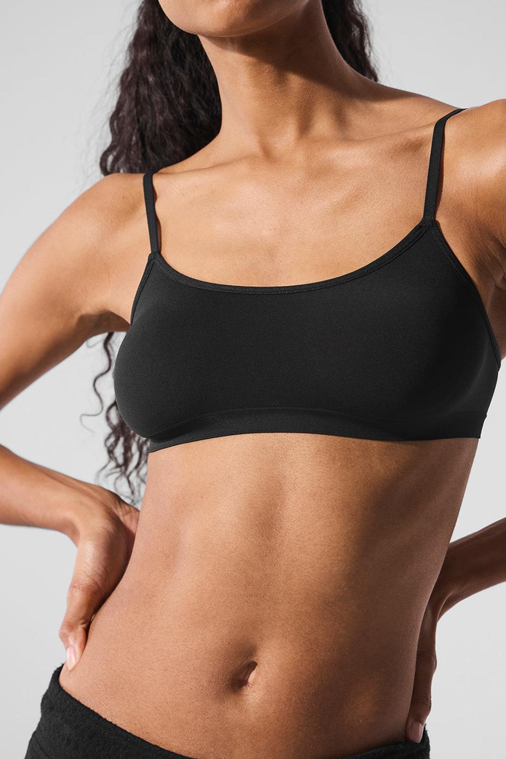 Alo Yoga Sheer Glow Naisten Urheiluliivi Mustat | Suomi  7851-GCZNU
