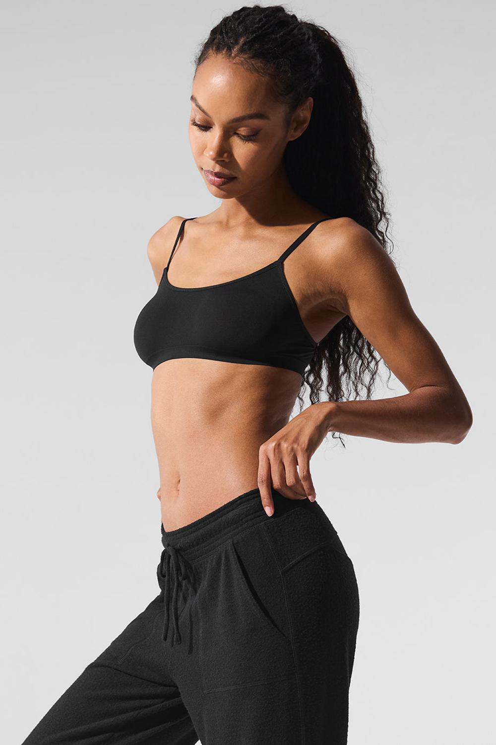 Alo Yoga Sheer Glow Naisten Urheiluliivi Mustat | Suomi  7851-GCZNU