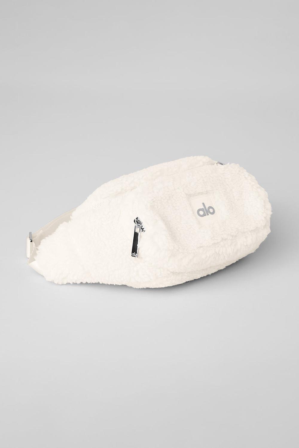 Alo Yoga Sherpa Explorer Fanny Pack Naisten Bum Bags Ivory | Suomi  8362-ZGXJQ