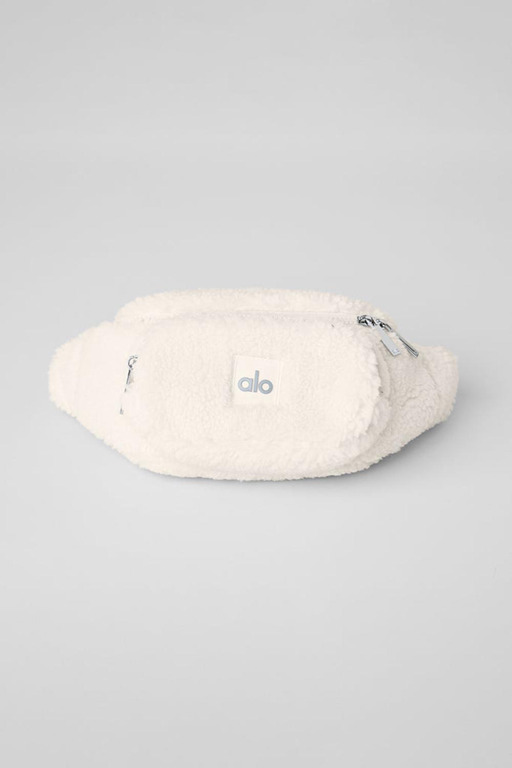Alo Yoga Sherpa Explorer Fanny Pack Naisten Bum Bags Ivory | Suomi  8362-ZGXJQ