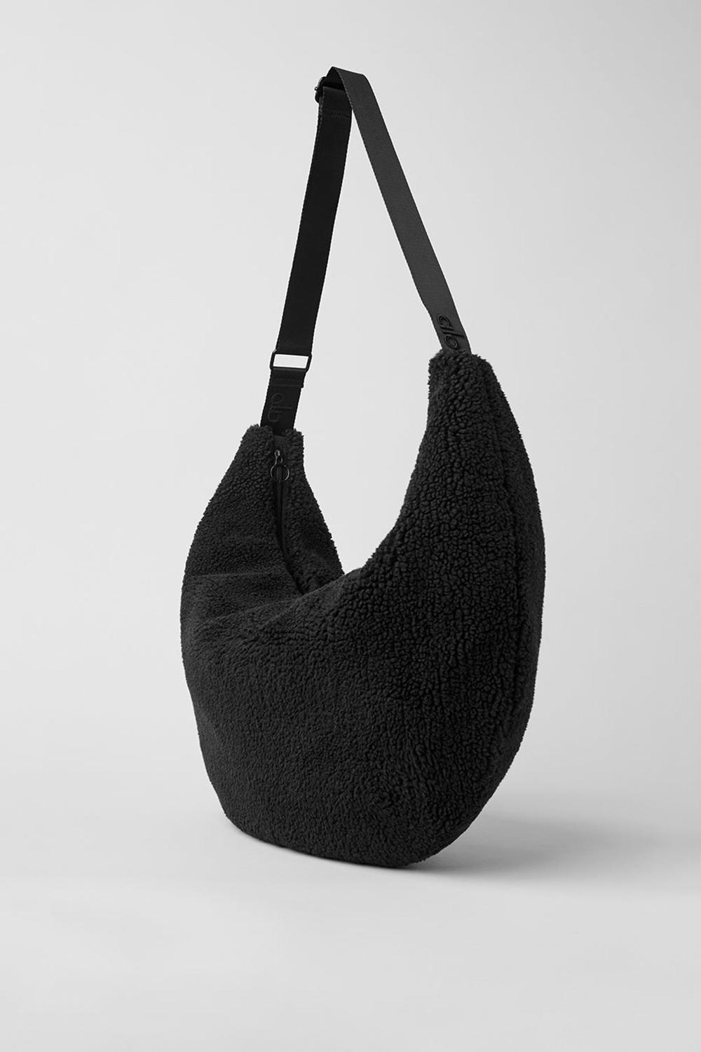 Alo Yoga Sherpa Om The Go Naisten Sling Laukku Mustat | Suomi  4297-QMKFH