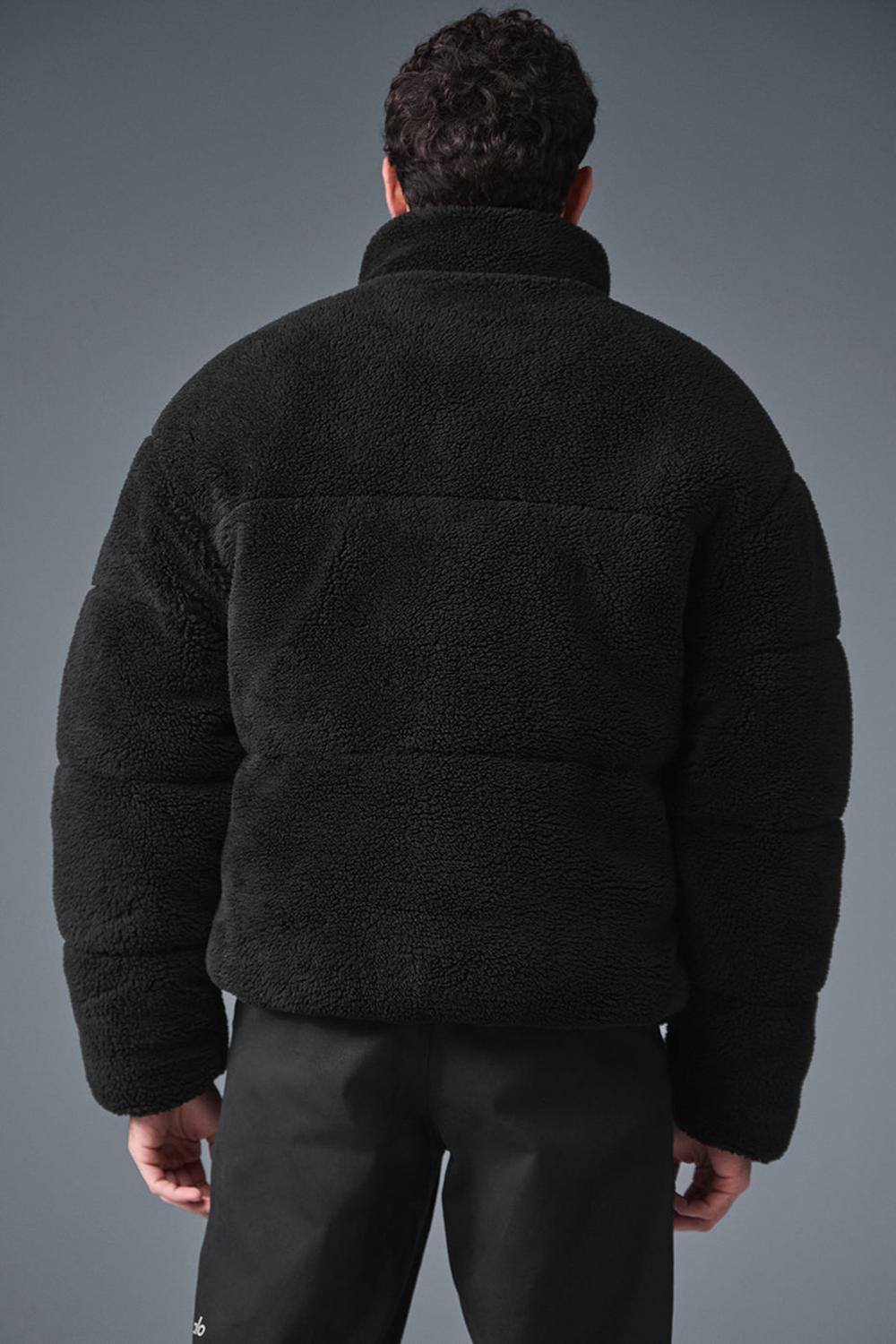 Alo Yoga Sherpa Stage Miesten Puffer Takki Mustat | Suomi  1648-NGZRX