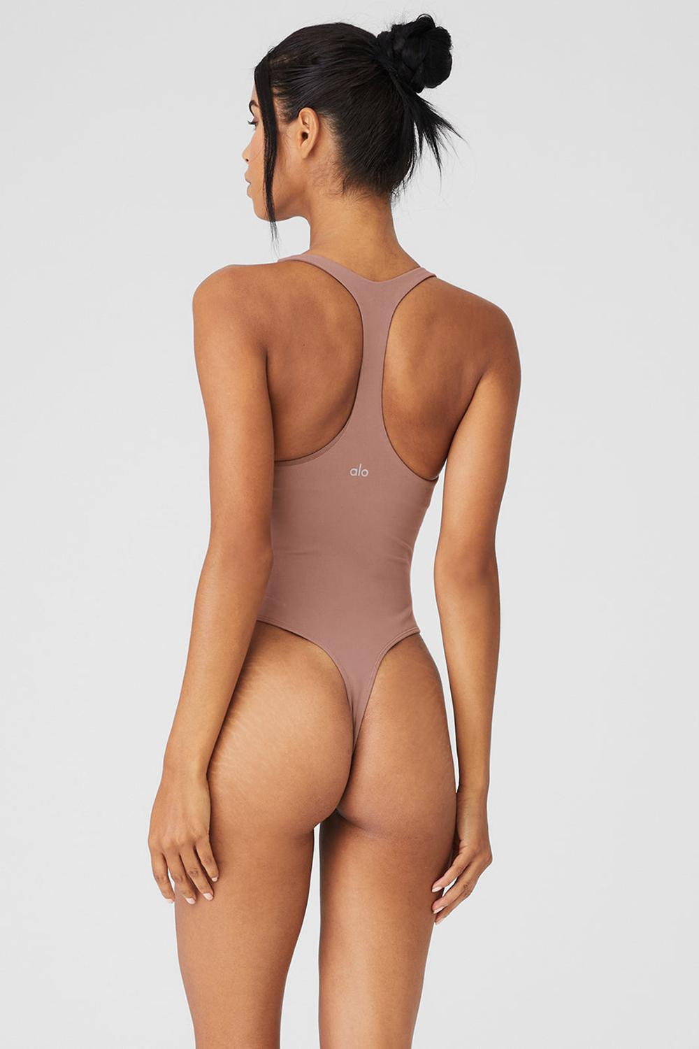 Alo Yoga Sleek Back Naisten Body Smoky Quartz | Suomi  5029-KSOBX