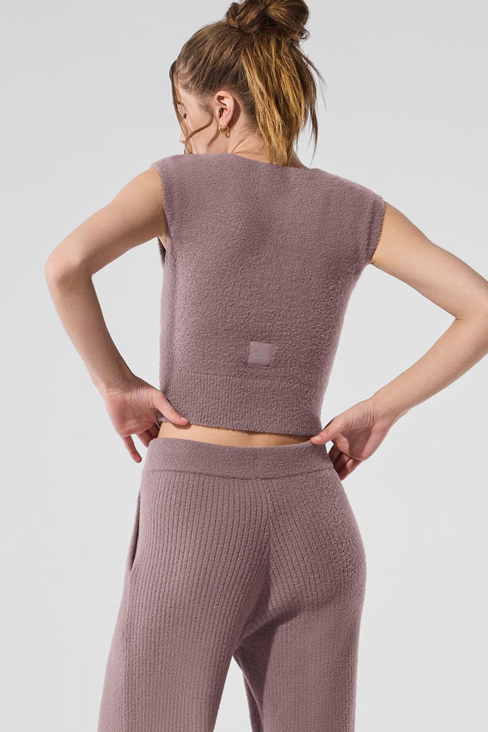 Alo Yoga Snuggle Up Naisten Short Sleeve Mushroom | Suomi  9872-LXTYZ