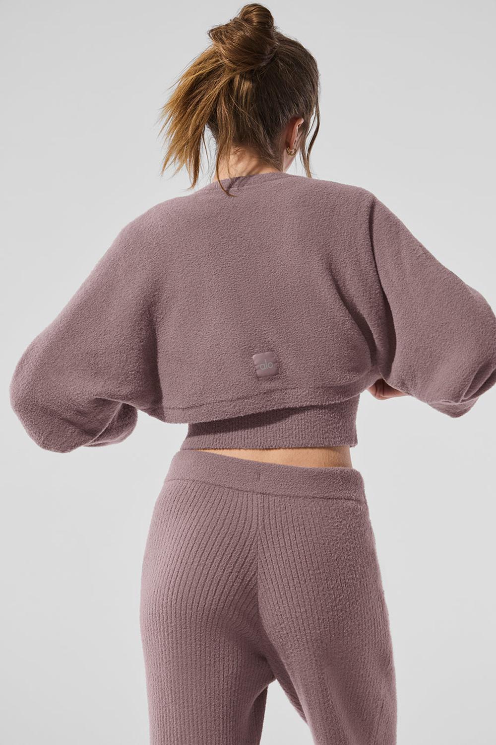 Alo Yoga Snuggle Up Sweater Shawl Naisten Huivi Mushroom | Suomi  5421-GQDYO