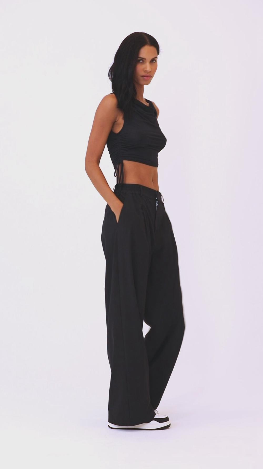 Alo Yoga Standout Cropped Naisten Juoksupaidat Soft Mulberry | Suomi  8392-IVCQJ