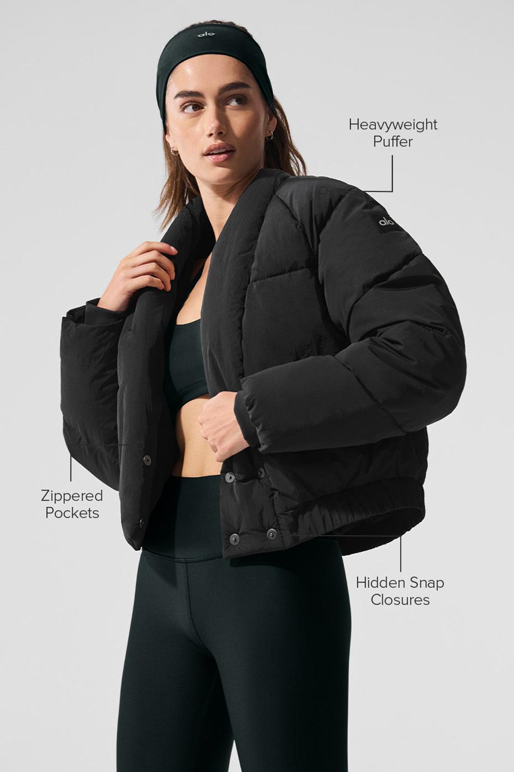Alo Yoga Stargazing Naisten Puffer Takki Mustat | Suomi  0578-HRPZX