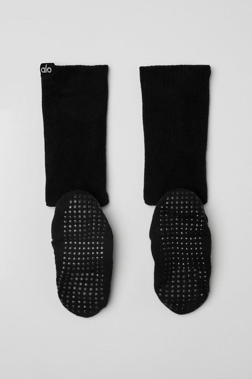 Alo Yoga Strappy Siren Grip Naisten Sukat Mustat | Suomi  8951-TQRDH