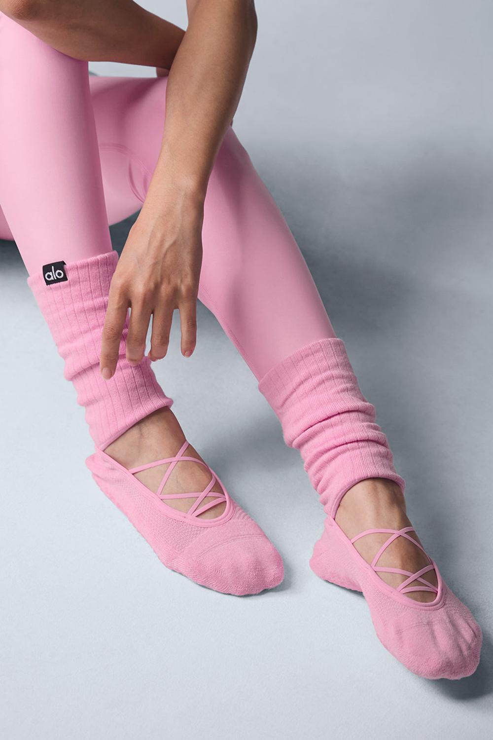 Alo Yoga Strappy Siren Grip Naisten Sukat Pinkki | Suomi  8915-RJYCX