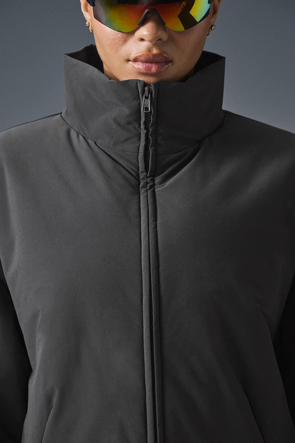 Alo Yoga Stretch Woven Notable Naisten Takit Anthracite | Suomi  9857-ZOFKP