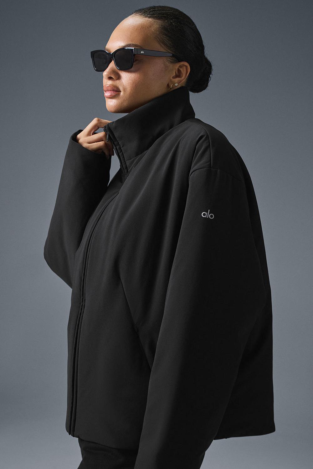 Alo Yoga Stretch Woven Notable Naisten Takit Mustat | Suomi  6102-ODBNG