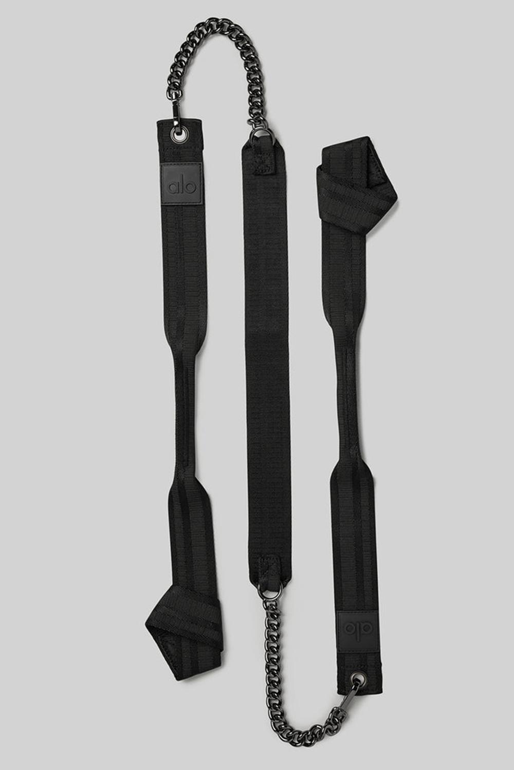 Alo Yoga Studio To Street Naisten Strap Mustat | Suomi  6825-PEHMI