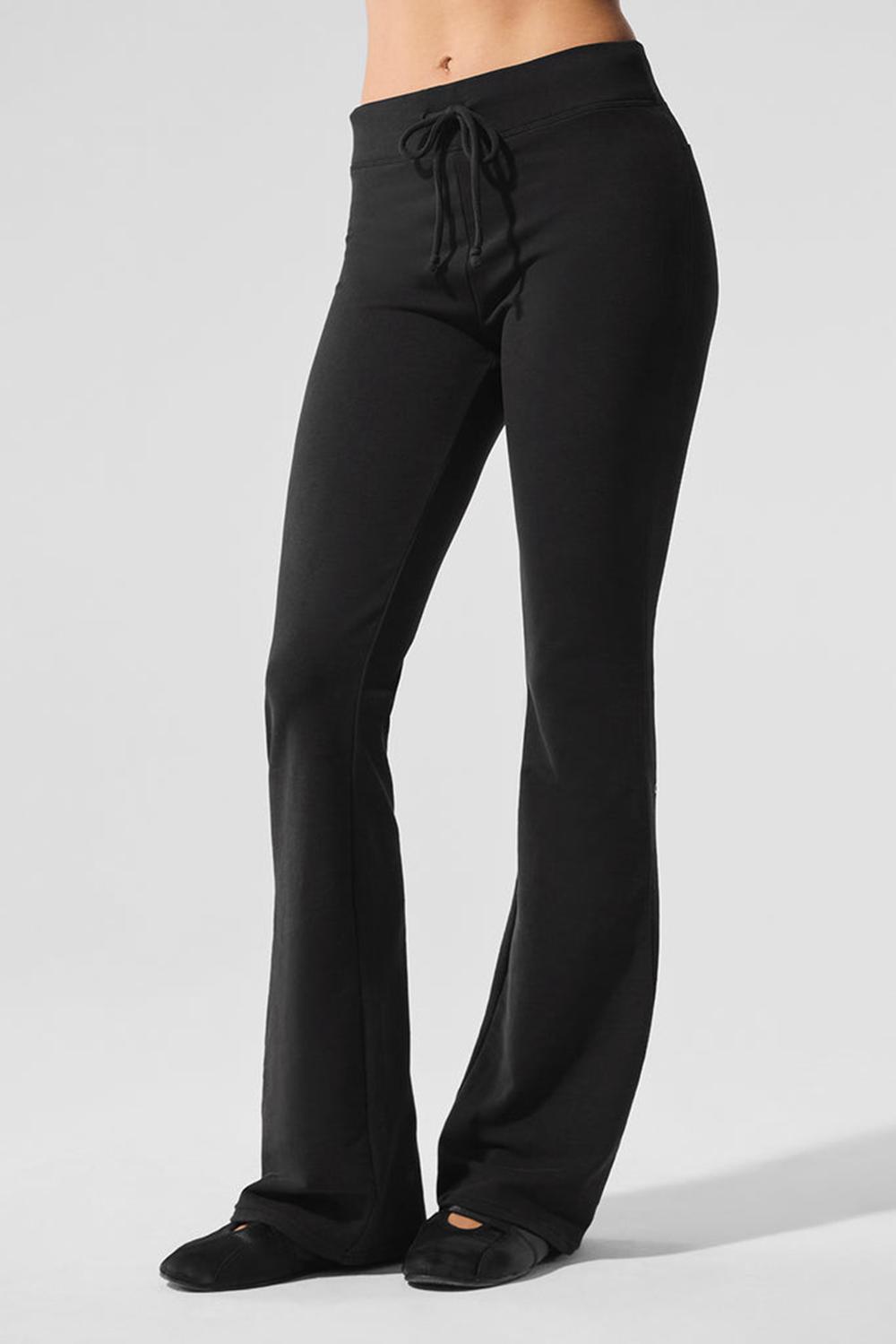 Alo Yoga Sway Bootcut Naisten Collegehousut Mustat | Suomi  6918-GPYMX