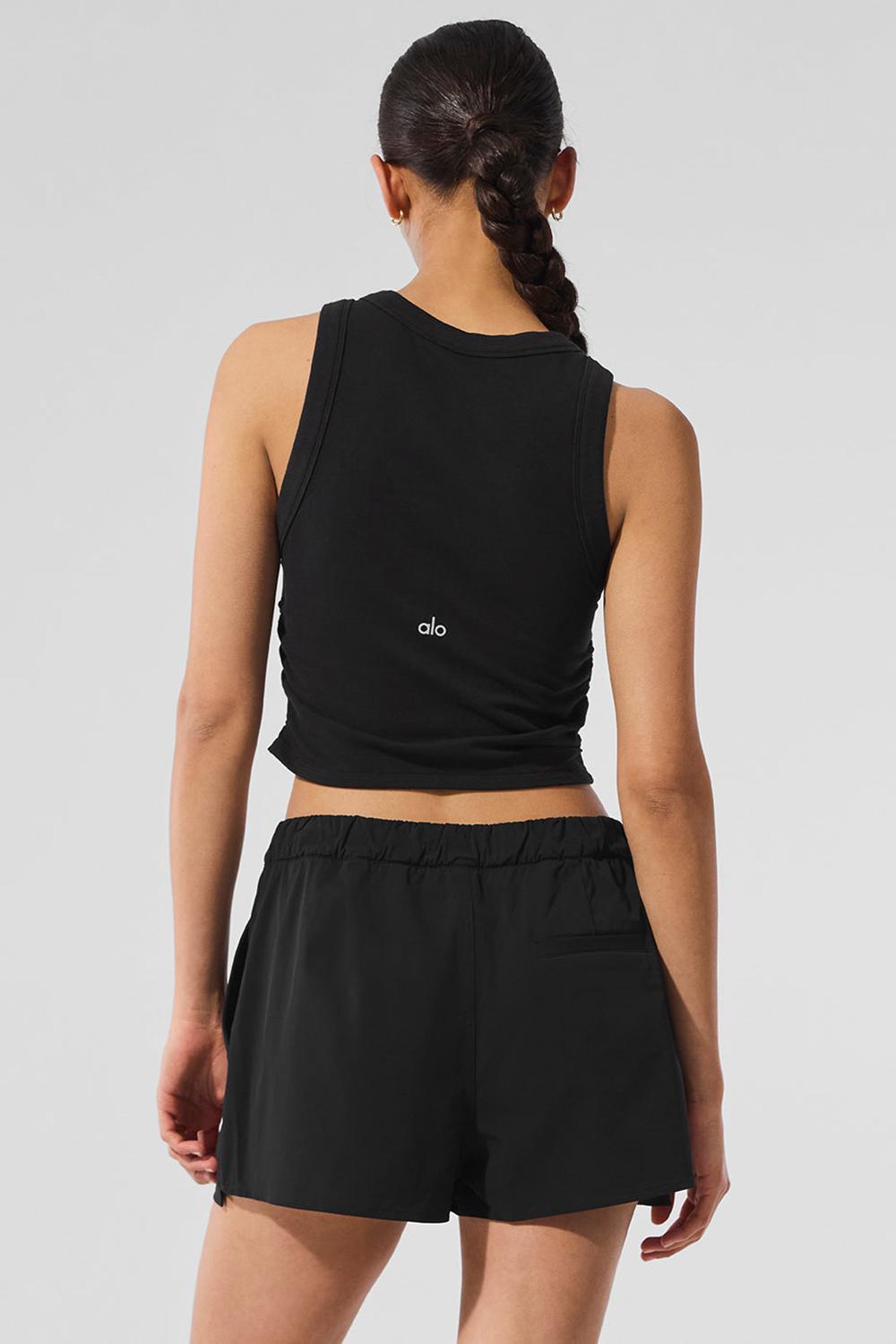 Alo Yoga Sway Naisten Bra Tank Mustat | Suomi  0637-VXGWN