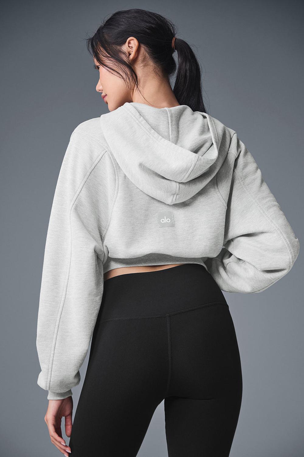 Alo Yoga Sweet Escape Zip Up Naisten Huppari Harmaat | Suomi  4586-GOYJC