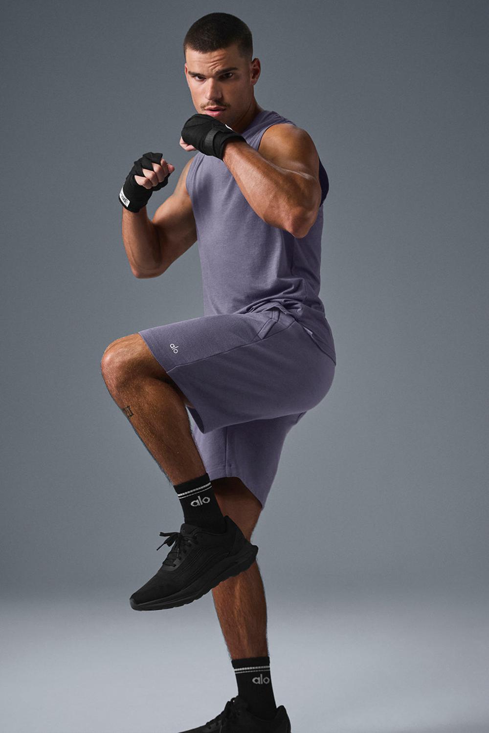 Alo Yoga The Triumph Muscle Miesten Juoksupaidat Italian Plum | Suomi  7250-TDJVO