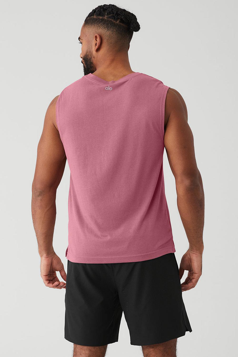 Alo Yoga The Triumph Muscle Miesten Juoksupaidat Mars Clay | Suomi  9250-PMEVA