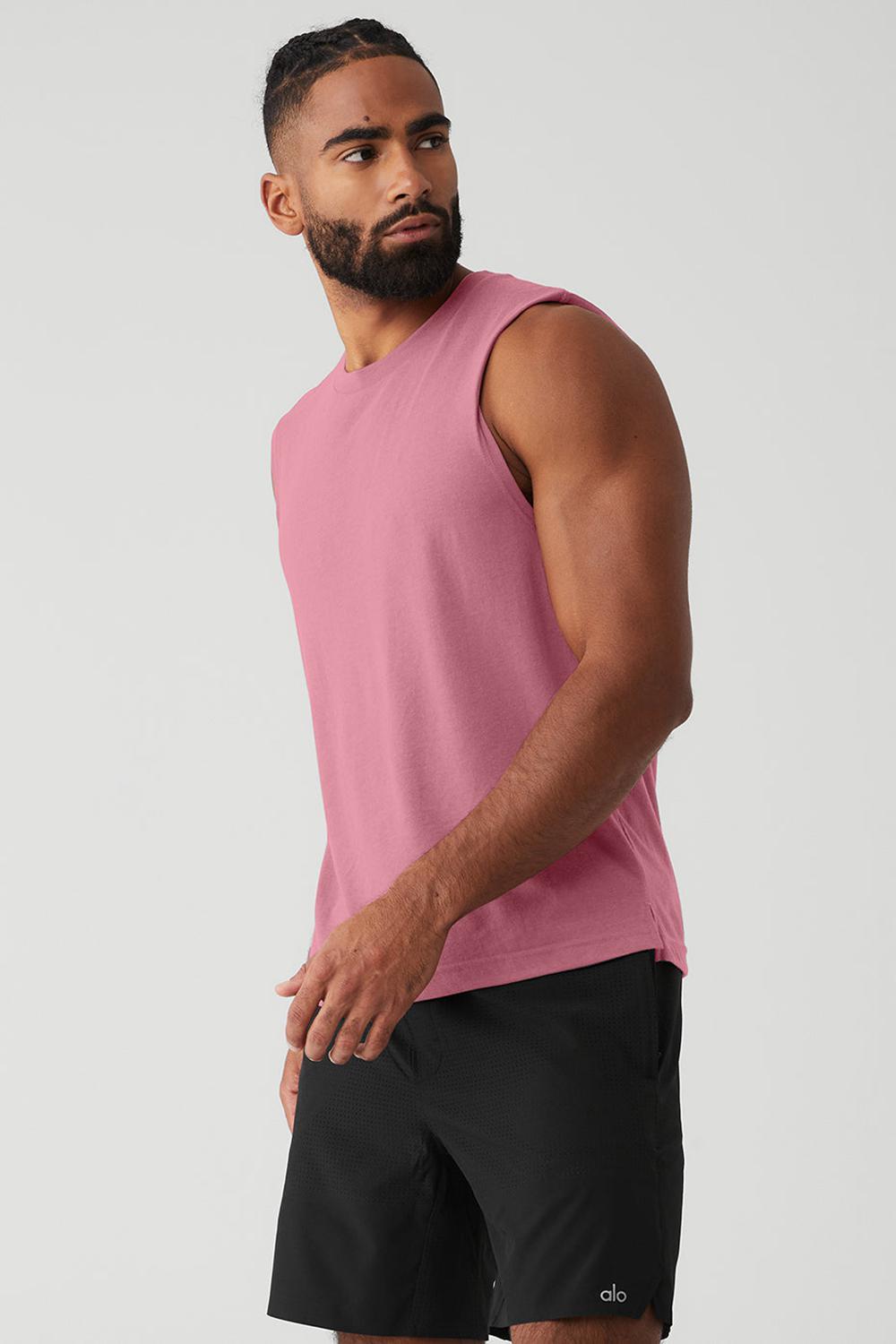 Alo Yoga The Triumph Muscle Miesten Juoksupaidat Mars Clay | Suomi  9250-PMEVA