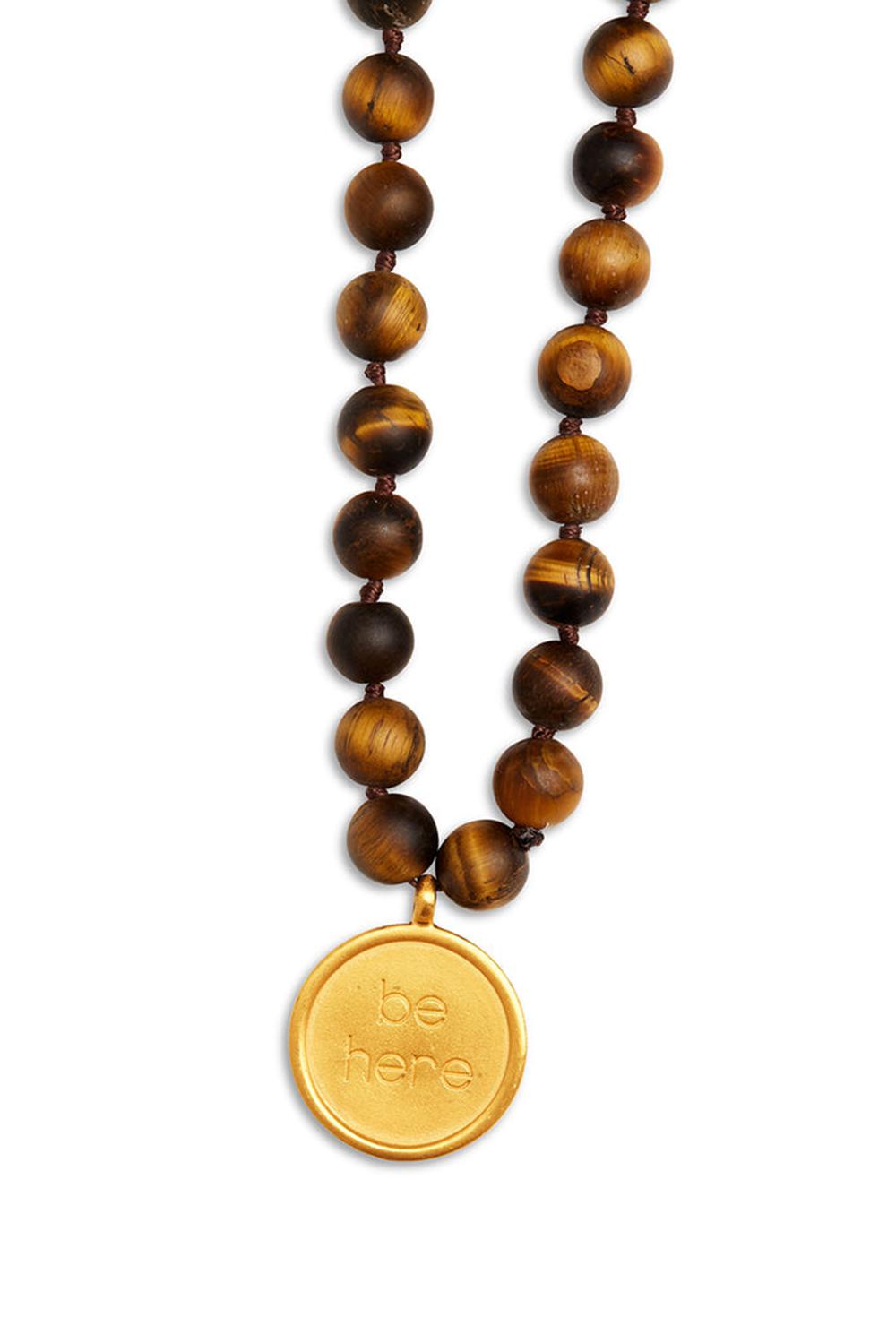 Alo Yoga Tiger’s Eye Mala Naisten Kaulakorut Ruskea | Suomi  5480-PCVZT