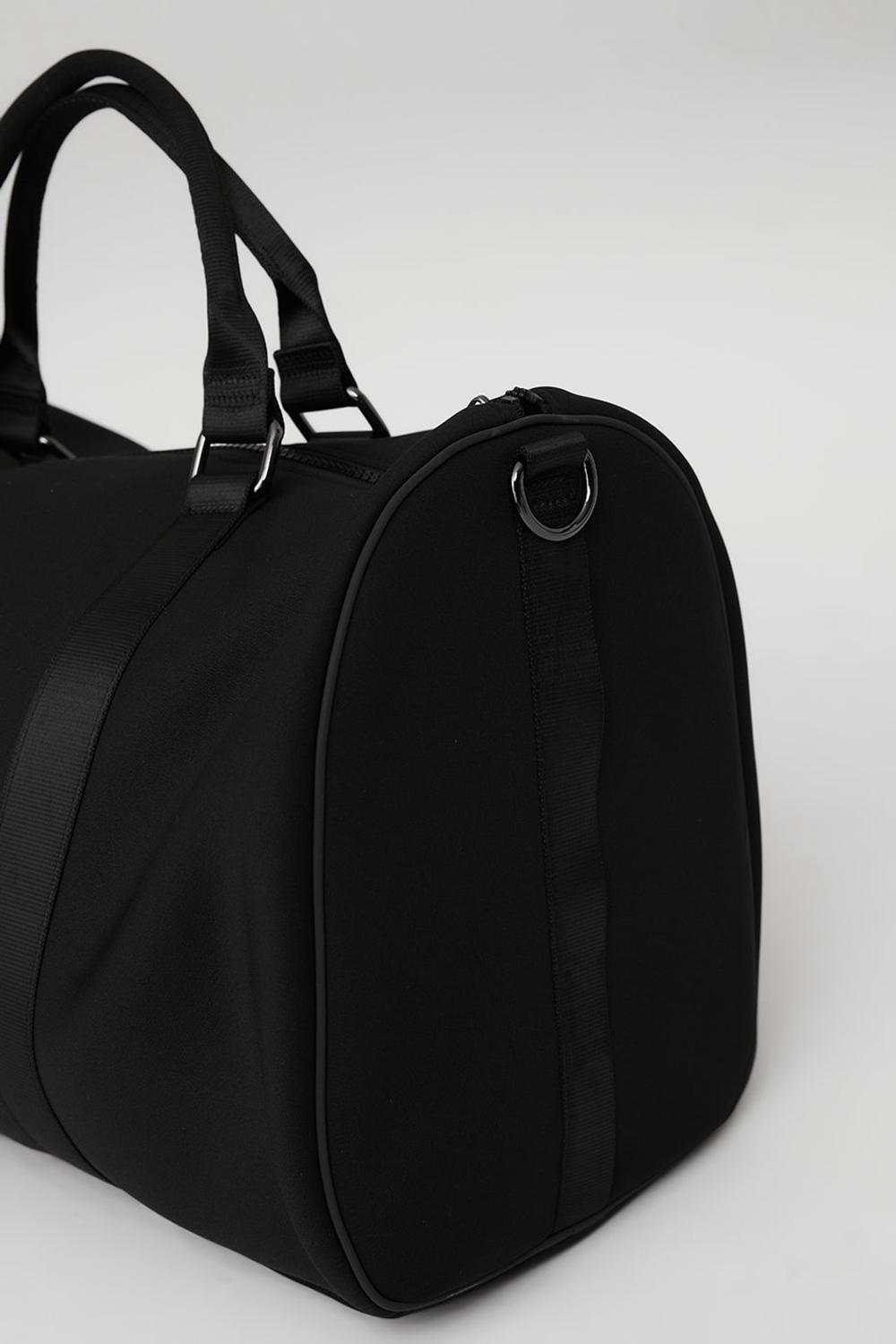 Alo Yoga Traverse Naisten Duffle Laukku Mustat Hopea | Suomi  6391-JAIFH