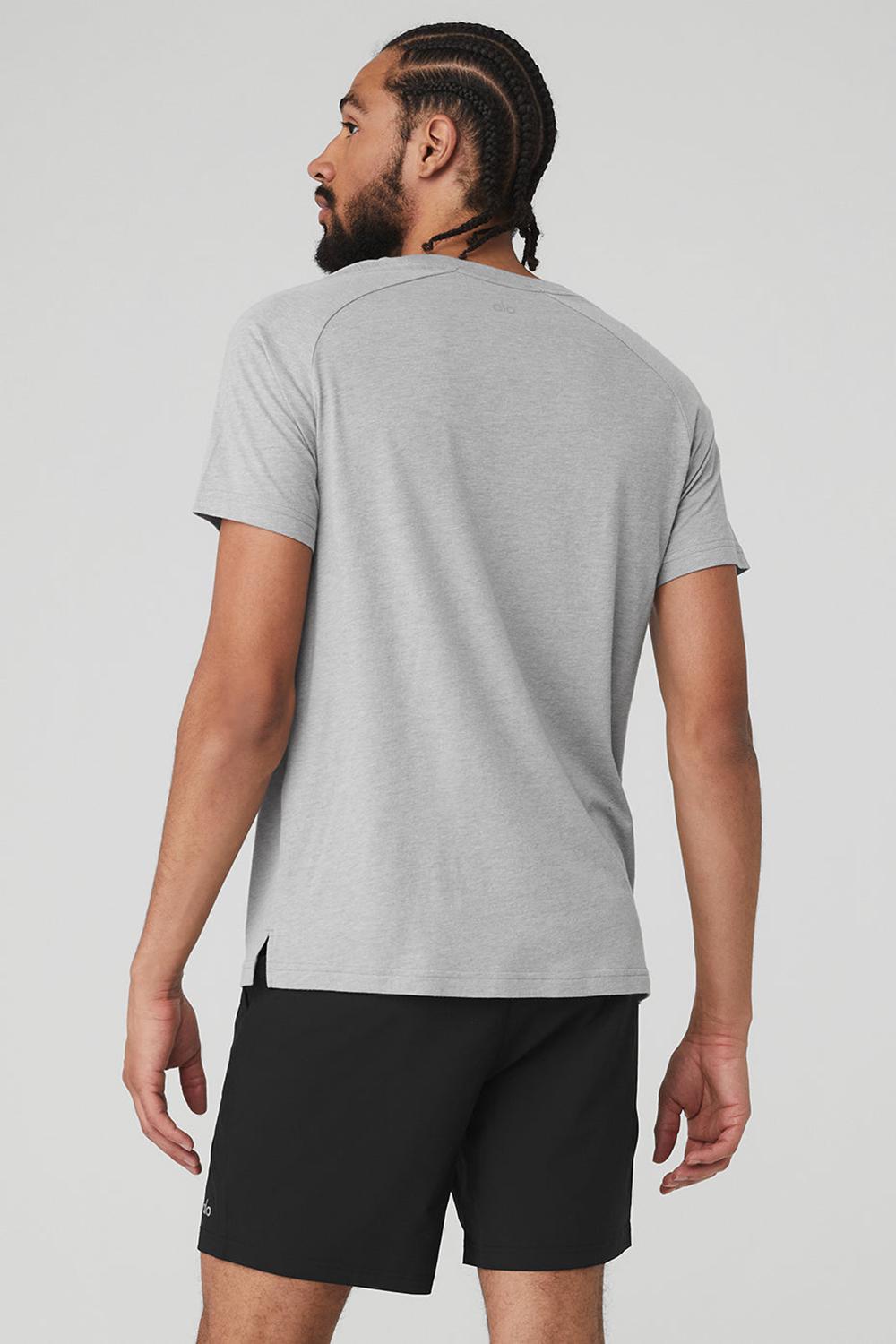 Alo Yoga Triumph Raglan Miesten Juoksupaidat Harmaat | Suomi  3719-ULZKS
