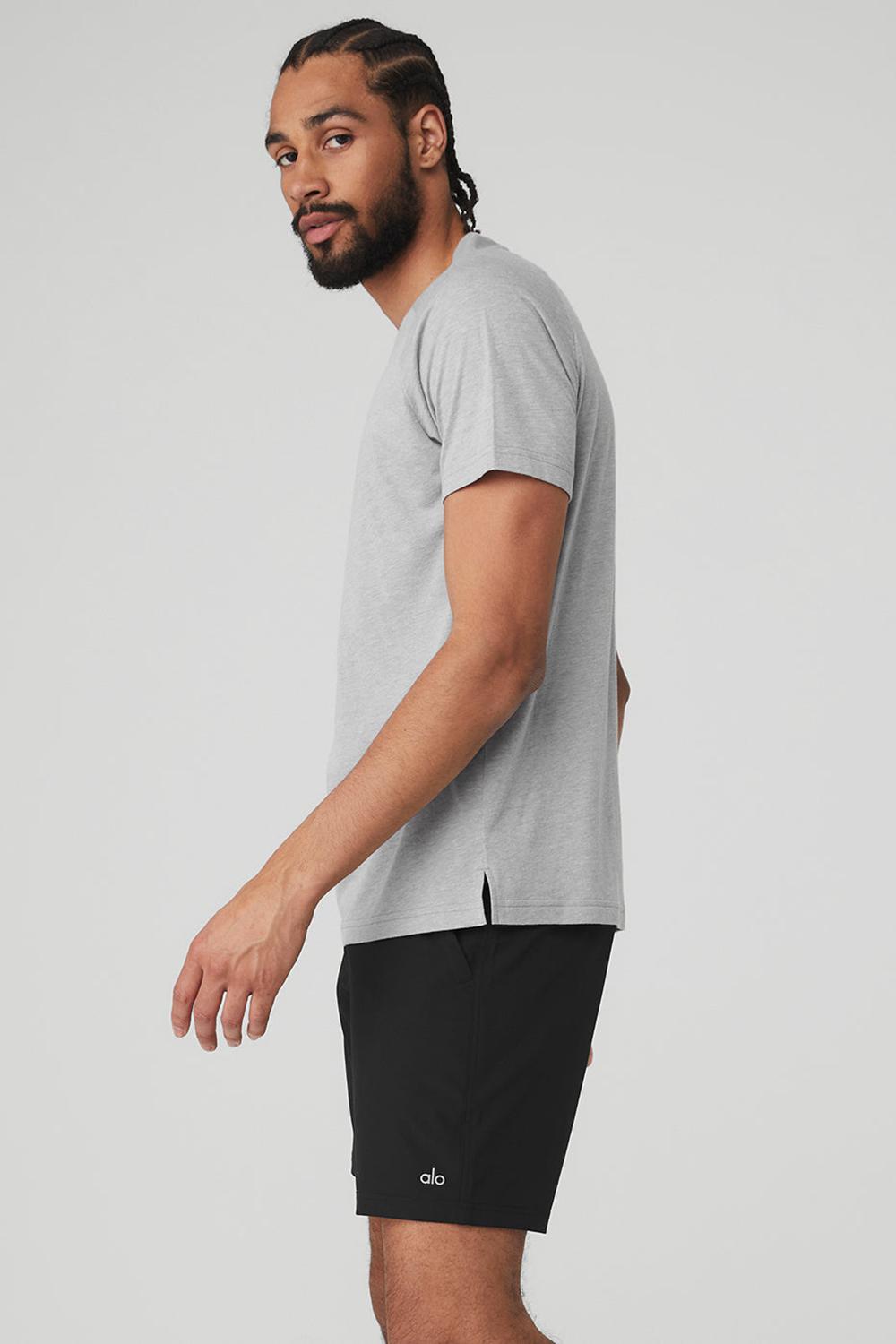 Alo Yoga Triumph Raglan Miesten Juoksupaidat Harmaat | Suomi  3719-ULZKS