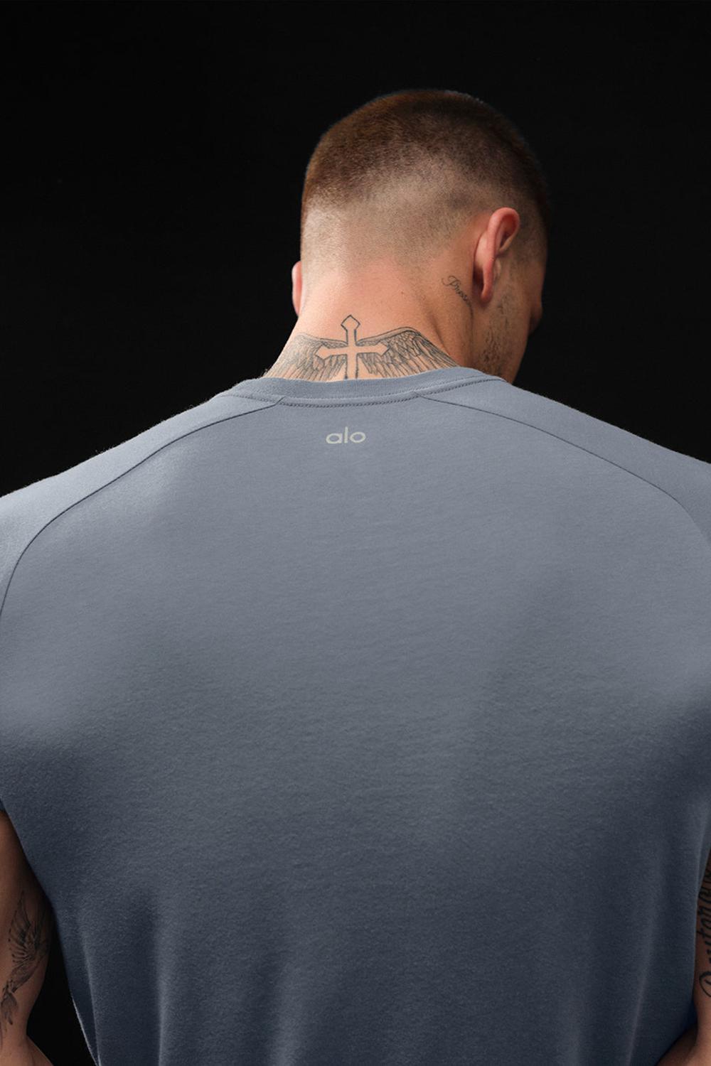 Alo Yoga Triumph Raglan Miesten Juoksupaidat Harmaat | Suomi  3725-OVNUF