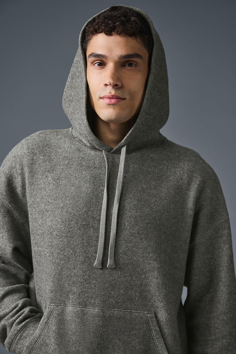 Alo Yoga Triumph Restore Miesten Huppari Harmaat | Suomi  2378-VCOGB