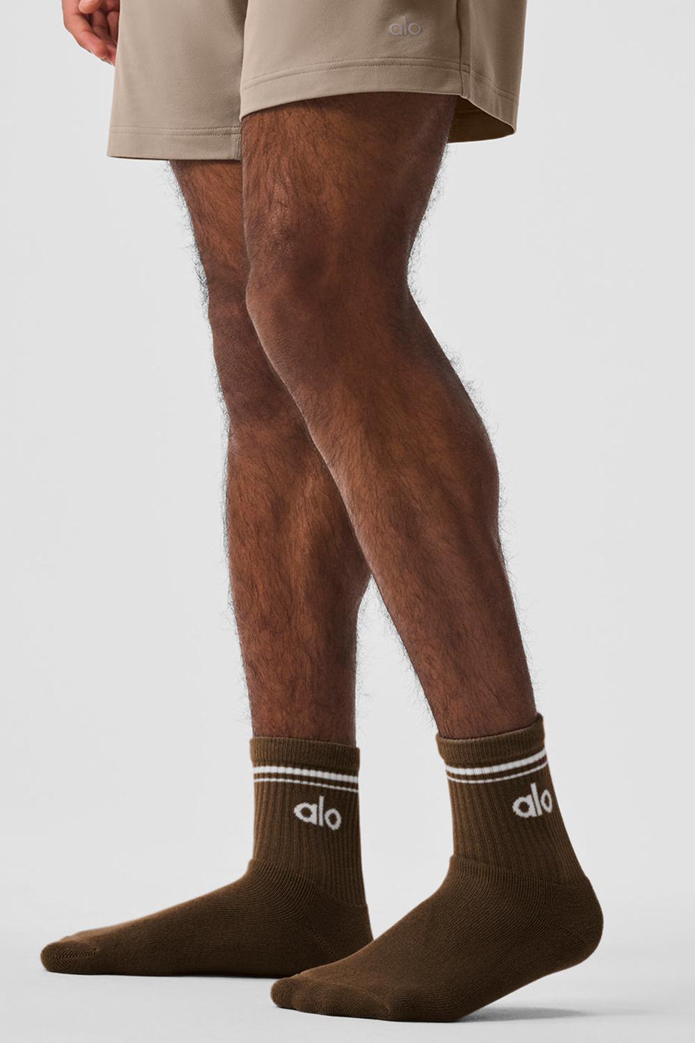 Alo Yoga Unisex Half-Crew Throwback Naisten Sukat Valkoinen | Suomi  8903-JGSDE