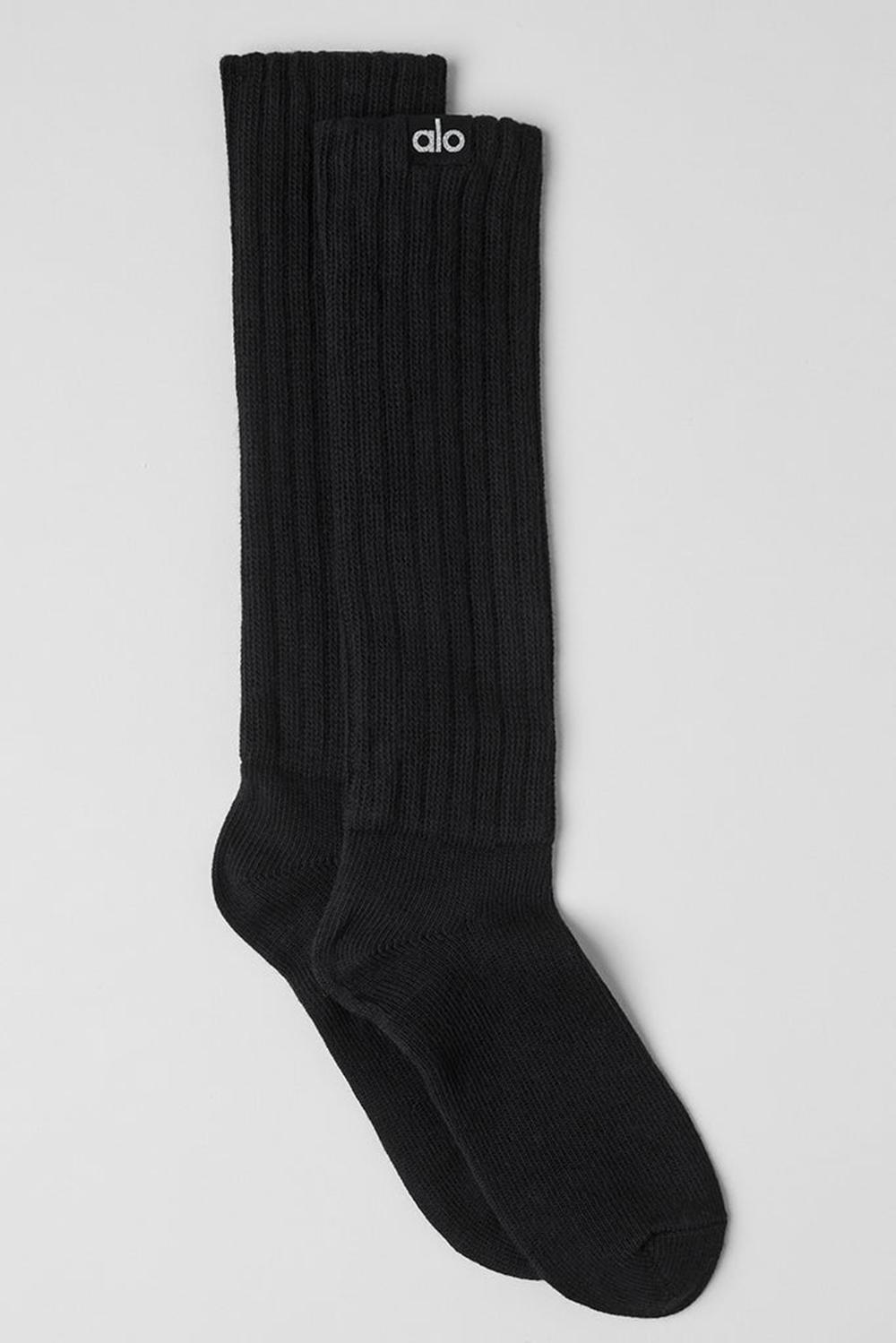 Alo Yoga Unisex Scrunch Naisten Sukat Mustat | Suomi  7014-IXYJR
