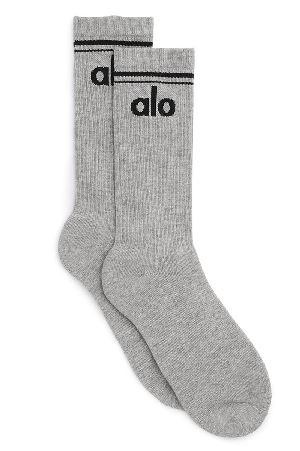 Alo Yoga Unisex Throwback Miesten Sukat Harmaat Mustat | Suomi  0487-SKIFV