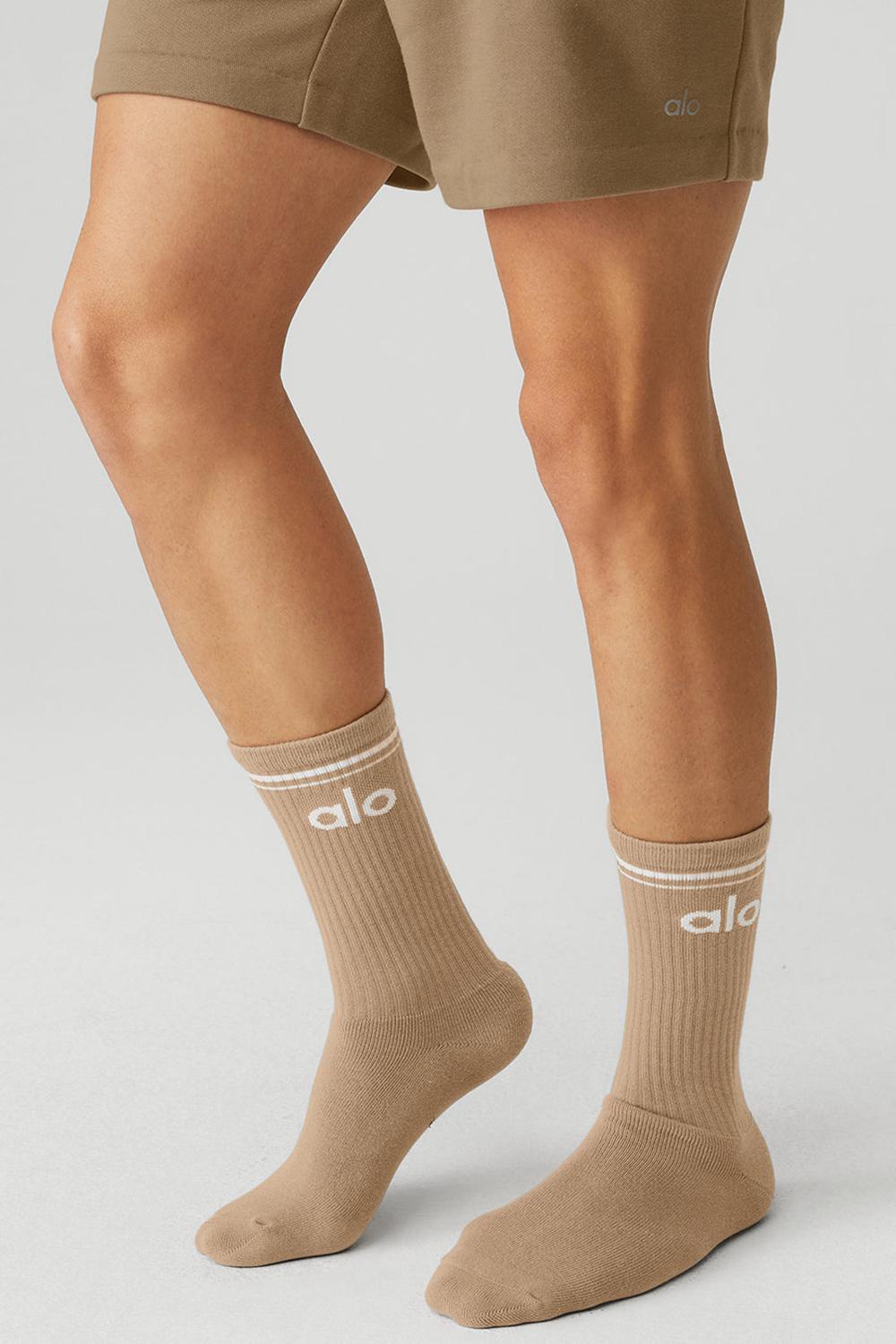Alo Yoga Unisex Throwback Miesten Sukat Valkoinen | Suomi  3175-PETVD
