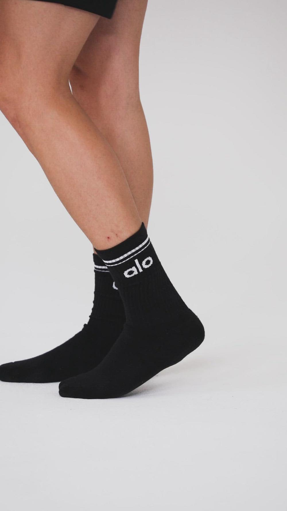 Alo Yoga Unisex Throwback Naisten Sukat Harmaat Mustat | Suomi  0573-KIEZG