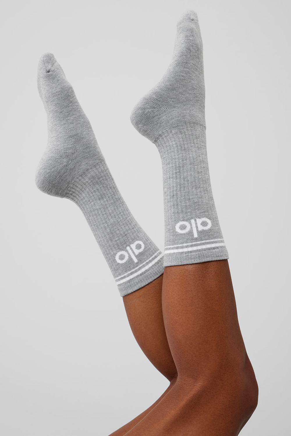 Alo Yoga Unisex Throwback Naisten Sukat Harmaat Valkoinen | Suomi  5163-IPQVA