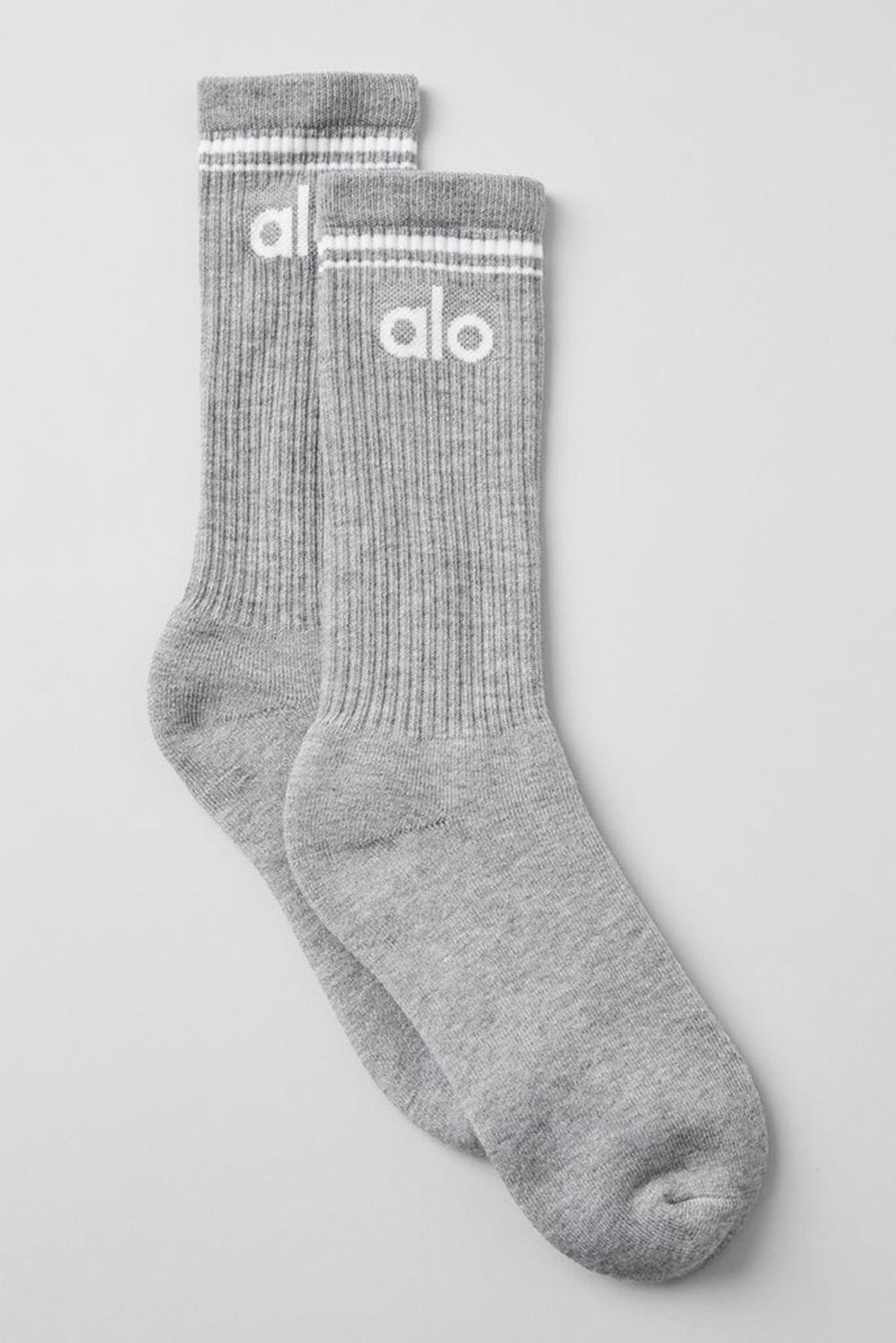 Alo Yoga Unisex Throwback Naisten Sukat Harmaat Valkoinen | Suomi  5163-IPQVA