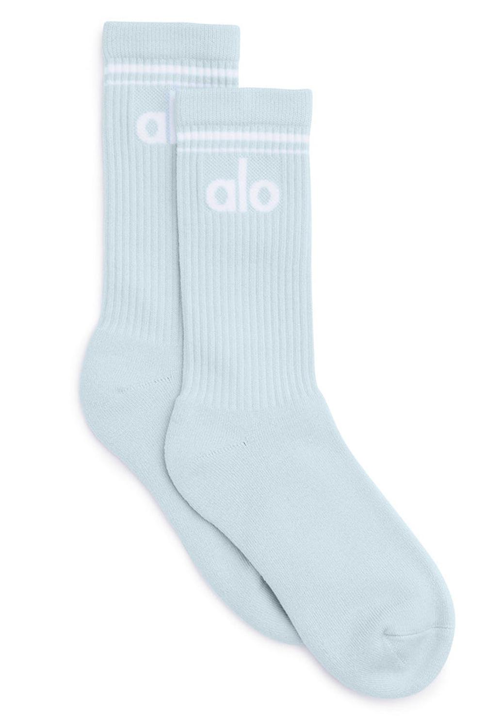 Alo Yoga Unisex Throwback Naisten Sukat Sininen Valkoinen | Suomi  1683-SNYHJ